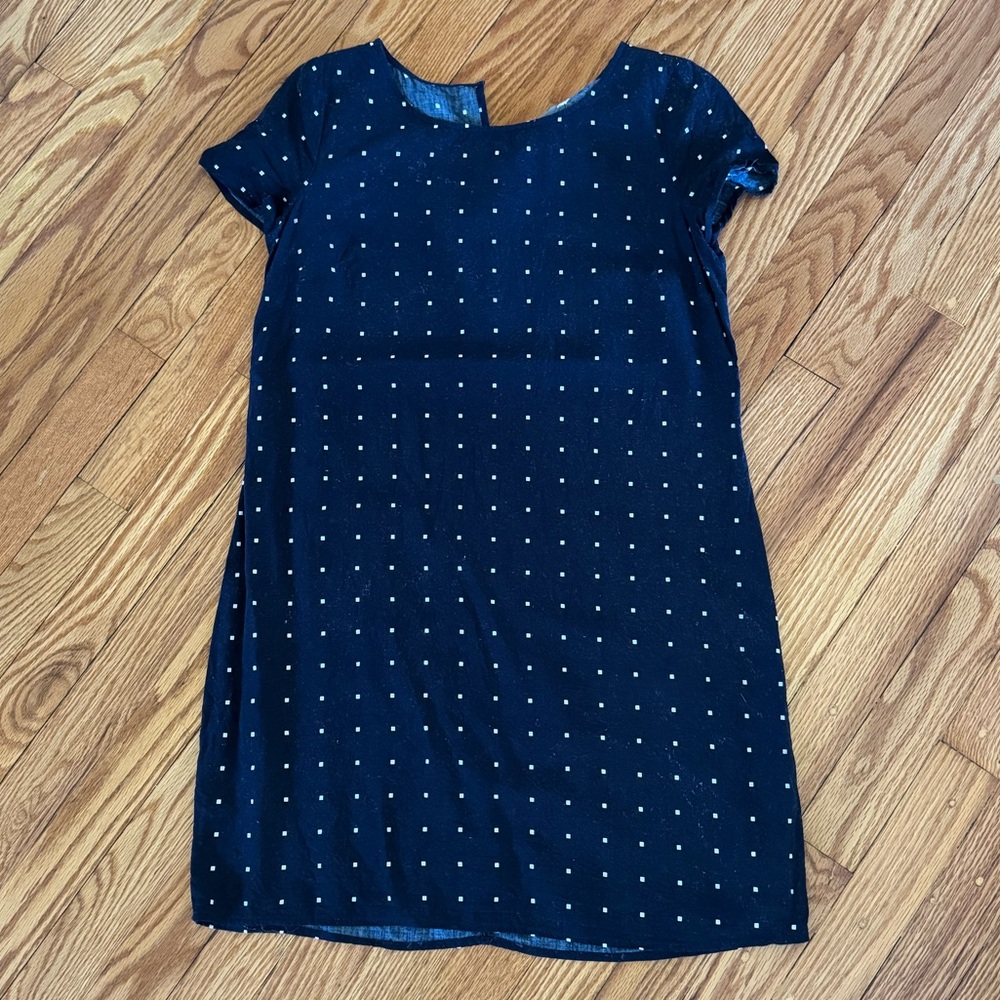 Old Navy | Navy Dotted Mini Dress | Size S